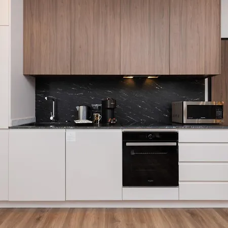 Elegant With Balcony And Air Conditioning In By Renters * 格但斯克