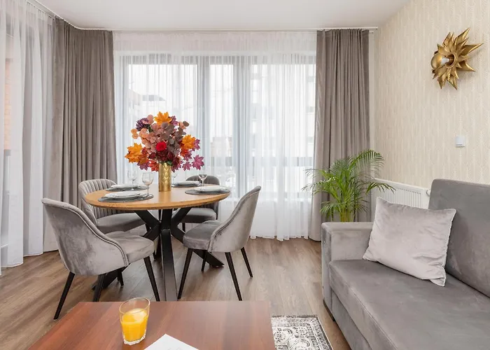 Apartment Elegant With Balcony And Air Conditioning In By Renters Gdansk