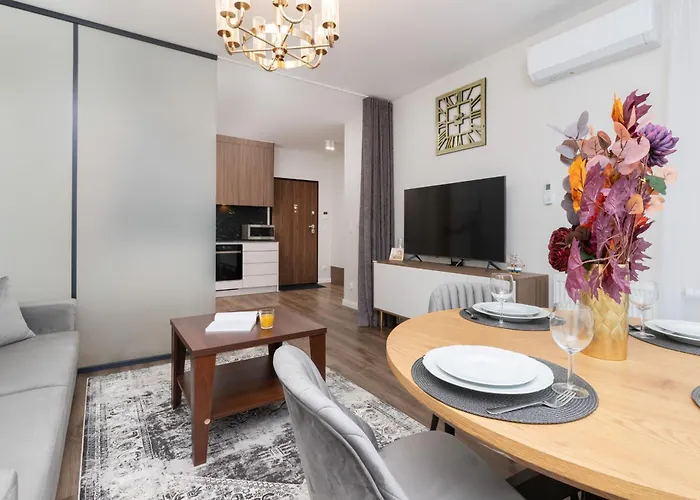 Elegant With Balcony And Air Conditioning In By Renters * Gdansk