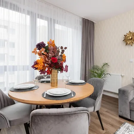 Elegant With Balcony And Air Conditioning In By Renters Appartamento Danzica