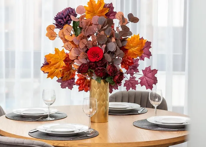 Elegant With Balcony And Air Conditioning In By Renters 公寓 格但斯克